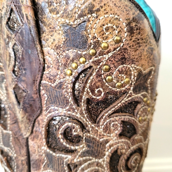 Corral Women's Size 9.5 Cowboy Boots - Picture 3 of 6